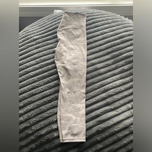 white camouflage Athleta leggings size Medium